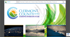Desktop Screenshot of gis.clermontcountyohio.gov
