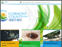 Tablet Screenshot of bugs.clermontcountyohio.gov